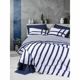 Duvet cover set Blue 220 x 240 cm