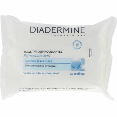 Lingettes démaquillantes Diadermine   Rafraîchissant