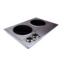 Portable Ceramic Hob JATA V532 2400W Silver Steel 2400 W