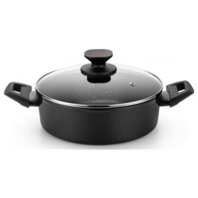 Casserole Monix TITAN ROCK Noir Ø 24 cm 1 L