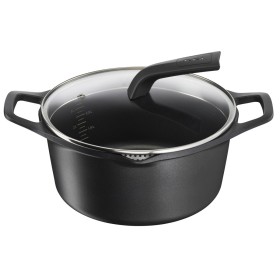 Casserole avec Couvercle Tefal E2494644 Noir Ø 24 cm