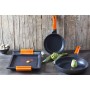 Pan BRA Toughened aluminium Ø 20 cm Black Orange