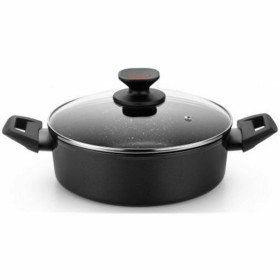 Casserole Monix TITAN ROCK Black Ø 32 cm