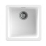 Sink with One Basin Nodor White