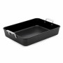 Plat à gratin Valira 4687/25 35 x 27 cm Noir Acier inoxydable Aluminium