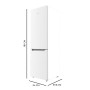Combined Refrigerator Cecotec Bolero CoolMarket Combi 250 White