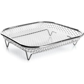 Air Fryer Basket Ibili 698000 Stainless steel