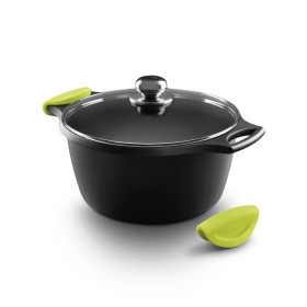 Casserole with lid Castey F3 IO24 24CM Black 1,8 L