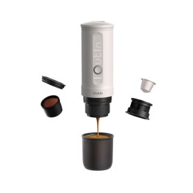 Cafetière Portable Outin OUTINWHITE Blanc Acier inoxydable 50 ml 80 ml