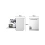 Dishwasher LG DF142FW 5P QUADWASH 60 cm White