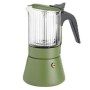 Italian Coffee Pot Inoxibar Clair Green 9 Cups