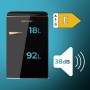 Cecotec Réfrigérateur indépendant 110L Bolero CoolMarket TT 2 portes noir E