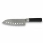 Ensemble de Couteaux Cecotec Santoku Noir Acier inoxydable Fibre de Carbone (4 pcs)