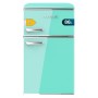 Cecotec Combined Fridge 86L Green Bolero CoolMarket 2D Origin Class E LED Retro