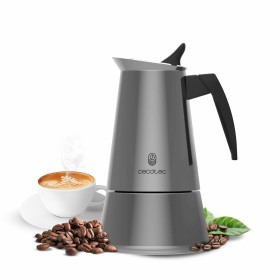 Cafetière Italienne Cecotec Piccolina 200 2 Tasses 100 ml Acier Acier inoxydable