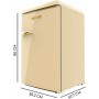 Cecotec CoolMarket TT Origin 110 Beige 110L Class E Fridge