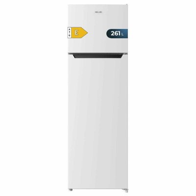 Combined Refrigerator Cecotec Bolero CoolMarket 2D 261 White