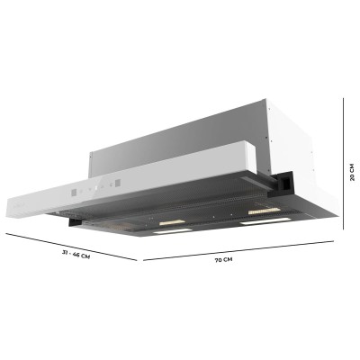 Hotte standard Cecotec Flux TLT 704400