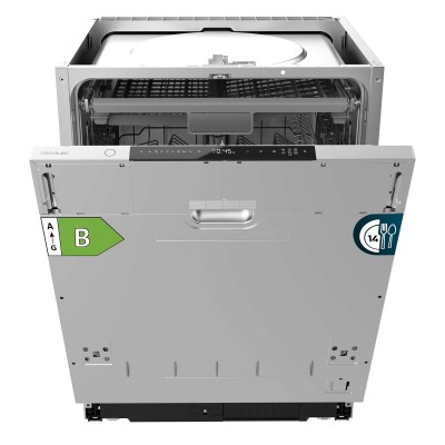 Cecotec Lave-Vaisselle Intégrable Aguazero 8001 Full BI B 14 Couvert Blanc 60 cm