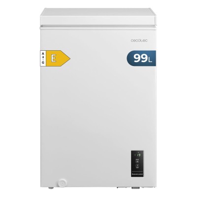 Cecotec Chest Freezer 99L Bolero CoolMarket 99P White E 38dB LED