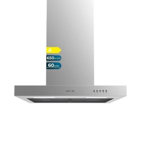 Cecotec Hotte Conventionnelle inox 60 cm Bolero Flux TM 606500 A LED