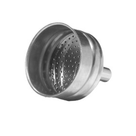 Cecotec Funnel for Italian Coffee Maker Piccolina 9 Cups Aluminum Silver