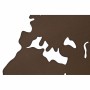 Wall Decoration DKD Home Decor Metal World Map (100 x 1 x 100 cm) (3 pcs)
