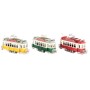 Figurine Décorative DKD Home Decor Train Vintage 27 x 8,5 x 15,5 cm (3 Unités)