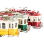Figurine Décorative DKD Home Decor Train Vintage 27 x 8,5 x 15,5 cm (3 Unités)