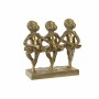Figurine Décorative DKD Home Decor FZ-95092 Doré Colonial Singe Singes 32,5 x 12,5 x 29 cm