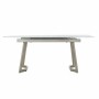 Dining Table DKD Home Decor Crystal Golden Metal White (140 x 80 x 76 cm)