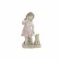 Figurine Décorative DKD Home Decor Bleu Rose Résine Enfant (26.5 x 16.5 x 44.5 cm) (2 pcs)