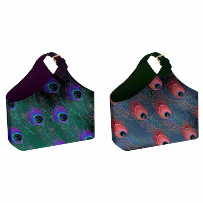 Porte-revues DKD Home Decor Polyester (2 pcs) (45 x 20 x 40 cm)