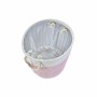 Set de basket DKD Home Decor Blanc Rose Lila 40 x 40 x 49 cm 4 Kg 3 Pièces (2 Unités)