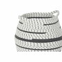 Basket set DKD Home Decor White Brown Grey Jute (2 Pieces) (2 Units)