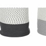 Basket set DKD Home Decor White Grey Light grey (2 Pieces) (2 Units)