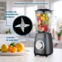 Cup Blender Grunkel BT-1000MIXMASTER Black Steel 1,5 L