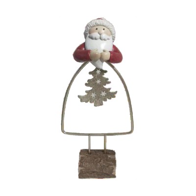 Décorations de Noël DKD Home Decor Résine (9 x 4,5 x 19,5 cm) (6 Unités)