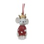 Christmas bauble DKD Home Decor Resin animals (4,5 x 4 x 7 cm) (6 Units)
