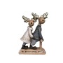 Décorations de Noël DKD Home Decor Résine Renne (13 x 6 x 18 cm) (4 Unités)