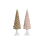 Christmas bauble DKD Home Decor Tree Resin (10,5 x 10,5 x 32 cm) (2 Units)