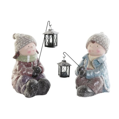 Christmas bauble DKD Home Decor Multicolour 29 x 18 x 34 cm (2 Units)