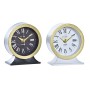 Table clock DKD Home Decor White Black (2 Units)