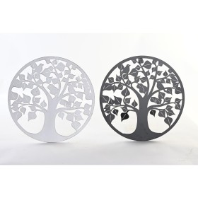 Wall Decoration DKD Home Decor Tree Metal Traditional (2 Units) (40 x 1 x 40 cm)