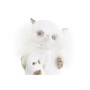 Décorations de Noël DKD Home Decor Hibou Résine (7,5 x 7 x 10 cm) (2 Unités)