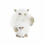Décorations de Noël DKD Home Decor Hibou Résine (7,5 x 7 x 10 cm) (2 Unités)