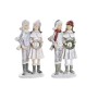 Décorations de Noël DKD Home Decor Résine Couple (10,5 x 7 x 20,5 cm) (2 Unités)