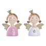 Christmas bauble DKD Home Decor Resin Angel (9 x 5 x 12 cm) (2 Units)