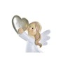 Christmas bauble DKD Home Decor Resin Angel (6 x 5,5 x 11,5 cm) (2 Units)