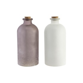 Lighting decoration DKD Home Decor Christmas Brown White (11 x 11 x 25 cm) (2 Units)